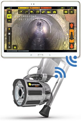 Quickview airHD: An Instant Wireless View into Any Sewer